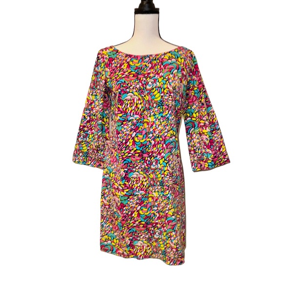 Lilly Pulitzer 3/4 flared sleeve women’s dress size 6 - Picture 5 of 17